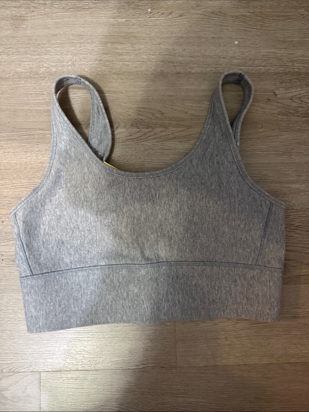 Under Armour Heather Gray Seamless Sports Bra